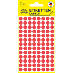 3010 Markierungspunkte - Ø 8 mm, 4 Blatt/416...