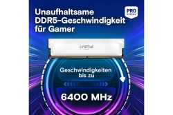 DDR5 64GB PC 6000 CL36 KIT (2x32GB) Crucial Pro white...