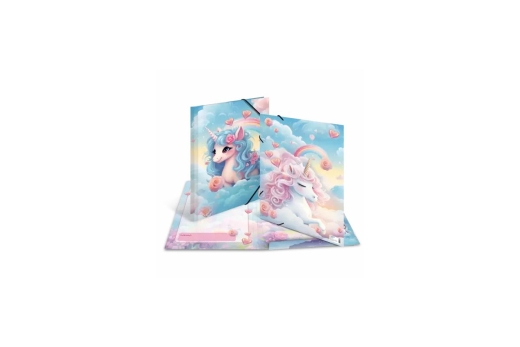 HERMA Sammelmappen A3 Karton Happy Unicorns
