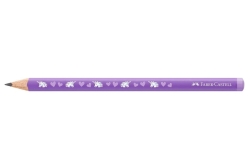 FABER-CASTELL Bleistift Einhorn Jumbo HB violett