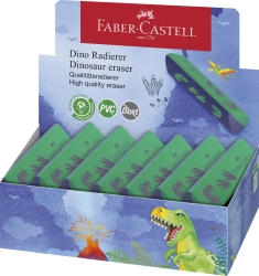 FABER-CASTELL Radierer PVC & Dust-free Dino