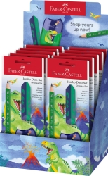 FABER-CASTELL Schreibset Dino Jumbo Bleistift+Acc.