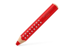 FABER-CASTELL Buntstift Grippy Erdbeerrot