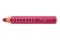 FABER-CASTELL Buntstift Grippy Himbeerrot