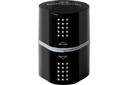 FABER-CASTELL Dreifachspitzdose Grip 2001 schwarz