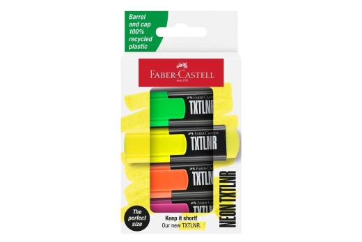 FABER-CASTELL Textmarker TXTLNR SF 4er Kartonetui