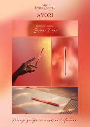 FABER-CASTELL Kugelschreiber Avori XB Inner Fire