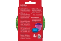 FABER-CASTELL Wasserbecher Clic&Go grün marble