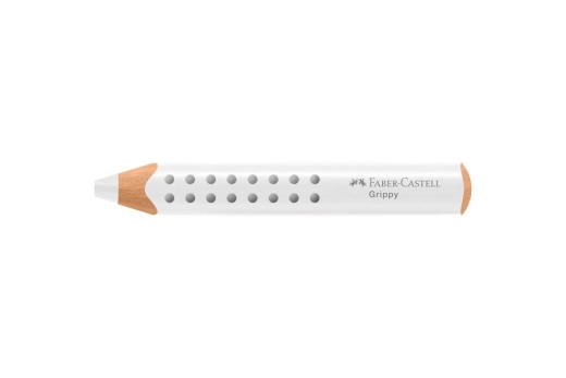 FABER-CASTELL Buntstift Grippy weiß