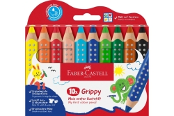 FABER-CASTELL Buntstift Grippy 10er Set