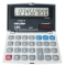 Taschenrechner 106S II - Solar-/Batteriebetrieb, 10stellig, LC-Display klappbar, silber/grau