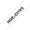 Schriftbandkassette Brother 12mmx8m weiß/schwarz (5er)