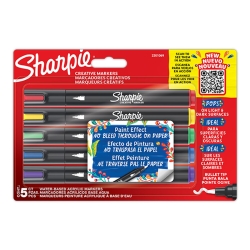 Sharpie Kreativmarker Rundspitze Acryl 5er...
