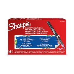 Sharpie Kreativmarker Pinselspitze Acryl rosapink