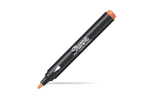 Sharpie Kreativmarker Rundspitze Acryl orange