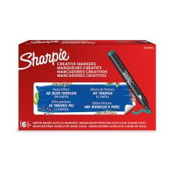 Sharpie Kreativmarker Rundspitze Acryl grün