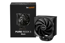 be quiet! Kühler PURE ROCK 3 Black