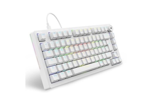 Sharkoon Gaming Tastatur Skiller SGK25 weiß DE