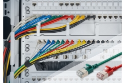 DIGITUS Patchkabel CAT 6A F/FTP Slim 3,00m rot