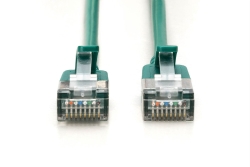 DIGITUS Patchkabel CAT 6A F/FTP Slim 3,00m grün