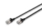 DIGITUS Patchkabel CAT 6A F/FTP Slim 1,00m schwarz