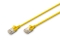 DIGITUS Patchkabel CAT 6A F/FTP Slim 0,50m gelb