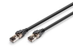 DIGITUS Patchkabel CAT 8.1 S/FTP 1,00m schwarz