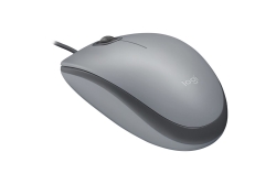Logitech USB Mouse M110 grau