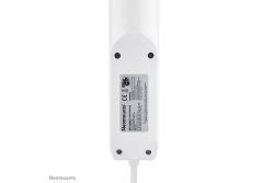 Neomounts STE 3er Tischsteckdose Klemme 1xUSB-A 2xUSB-C weiß