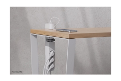 Neomounts STE 3er Tischsteckdose Klemme 1xUSB-A 2xUSB-C weiß