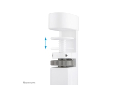 Neomounts STE 3er Tischsteckdose Klemme 1xUSB-A 2xUSB-C weiß