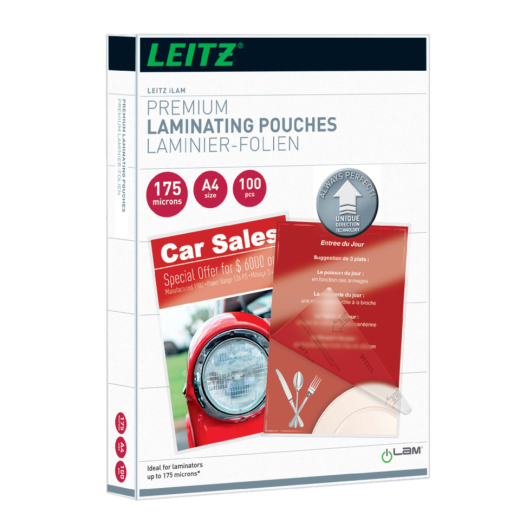 7483 Laminierfolie UDT - A4, glänzend, 175 mym, 100 Stück