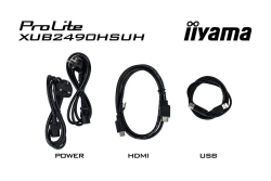 IIYAMA 60.5cm (23,8) XUB2490HSUH-B2 16:9 HDMI+DP WebCam