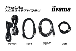 IIYAMA 86,7cm (34) XCB3494WQSU-B1 21:9 2xHDMI+DP+USB Curv