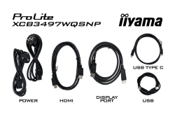 IIYAMA 86,4cm (34) XCB3497WQSNP-B1 21:9 3xHDMI+DP+USB-C