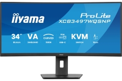 IIYAMA 86,4cm (34) XCB3497WQSNP-B1 21:9 3xHDMI+DP+USB-C