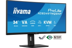 IIYAMA 86,4cm (34) XCB3497WQSNP-B1 21:9 3xHDMI+DP+USB-C