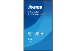 IIYAMA 125.7cm(49.5) LH5064UHS-B1AG 16:9 2xHDMI+1xUSB-C...