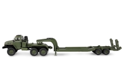 Amewi Ural B36 Militär LKW 6WD mit Tieflader 1:16 RTR grün