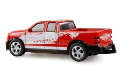 Amewi RC Pickup Die Cast mit Wohnwagen 1:64 RTR rot 6+