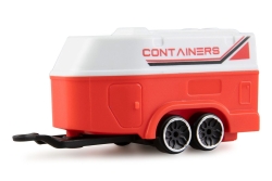 Amewi RC Pickup Die Cast mit Wohnwagen 1:64 RTR rot 6+