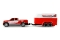 Amewi RC Pickup Die Cast mit Wohnwagen 1:64 RTR rot 6+
