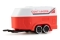 Amewi RC Pickup Die Cast mit Wohnwagen 1:64 RTR rot 6+