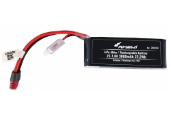 Amewi LiPo Akku 2S 7,4V 3000mAh 25C T-Stecker