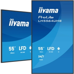 IIYAMA 139.0cm(55) LH5564UHS-B1AG 16:9 2xHDMI+USB-C 4K...