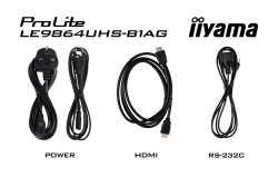 IIYAMA 247.7cm(97,5) LE9864UHS-B1AG 16:9 2xHDMI+USB-C (Speditionsversand)