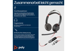 Poly Blackwire 5220 Stereo Teams USB-C/A/3,5mm bulk