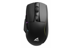 Sharkoon Maus Shark SGM50W Optisch 6 Tasten 6.400 DPI schw