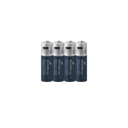 MediaRange Akku USB-C Li-ION AA 1,5V 4St