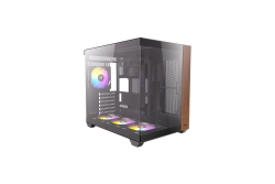 Antec Geh Mid CX800 WOOD ARGB_B ATX/M-ATX/M-ITX o.N. BK retail